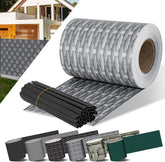 Vlechtband - Privacyfolie - Hekfolie - 35m - PVC - Grijs - KESSER®